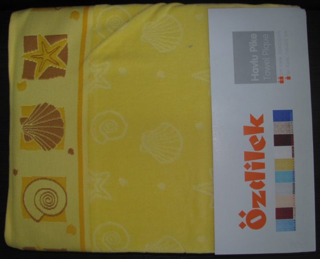 Простынь махровая Shell Sari