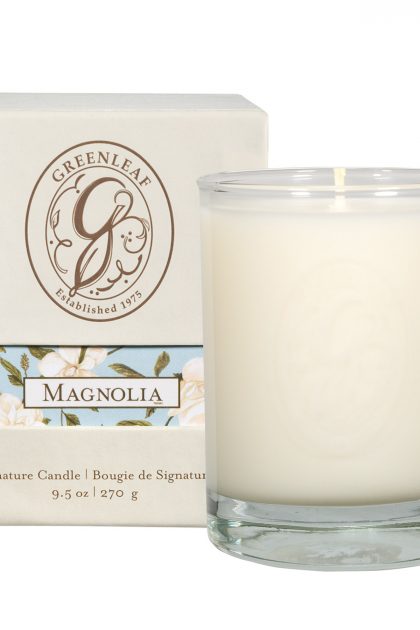 Свеча "С подписью" Магнолия Magnolia