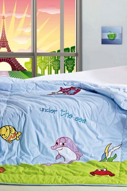 Одеяло детское-подростковое бамбуковое Oceans