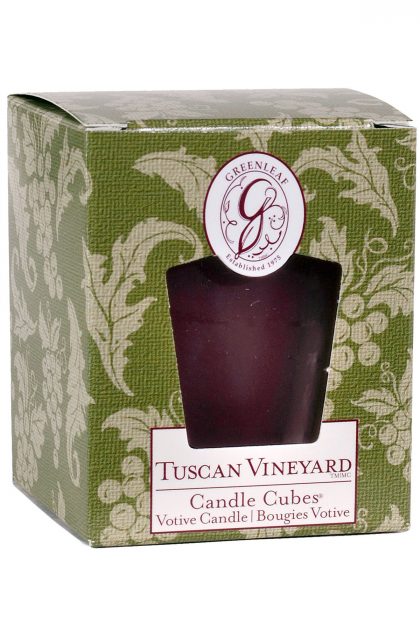 Свеча-кубик Виноградники Тосканы Tuscan Vineyard